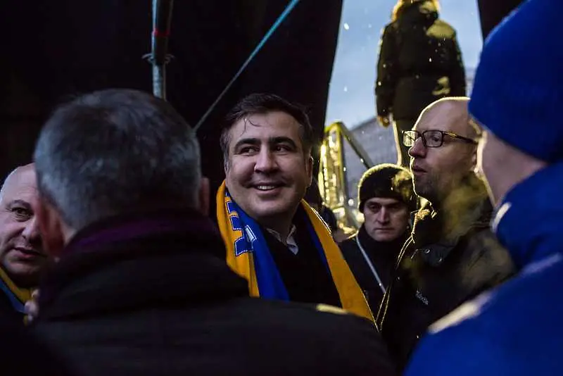 Саакашвили влезе в Украйна въпреки забраната