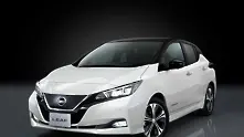 Новият Nissan Leaf на автомобилното изложение в София