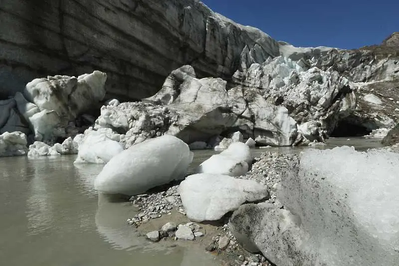 Възможно ли е ледниците в Алпите да се превърнат в езера