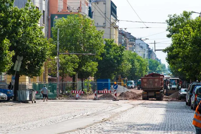 Промяна на движението в центъра на столицата през уикенда