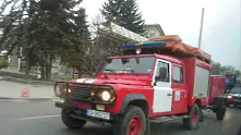 Автобус пламна в София