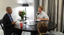 Принц Хари взе интервю от Обама