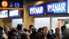 Ryanair с нов рекорд по брой на пътниците