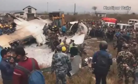 Най-малко 40 са загиналите в самолетната катастрофа в Катманду