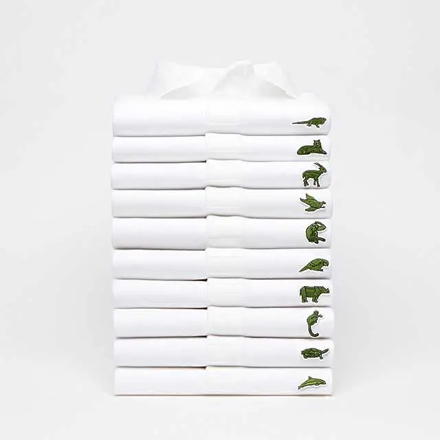 Lacoste допълни крокодила с 10 застрашени вида 