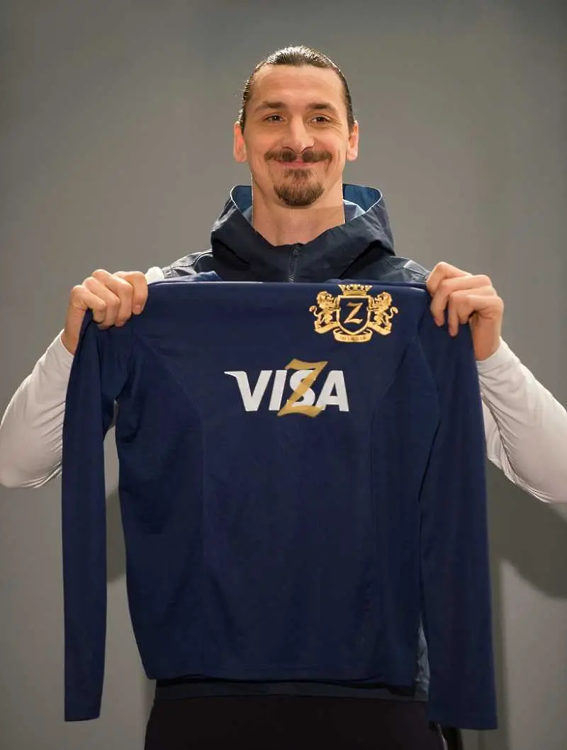 Златан Ибрахимович става лице на Visa за Мондиал 2018