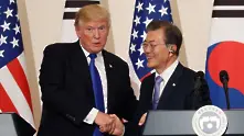 Доналд Тръмп и Мун Дже-ин обсъдиха по телефона срещата Северна Корея–САЩ