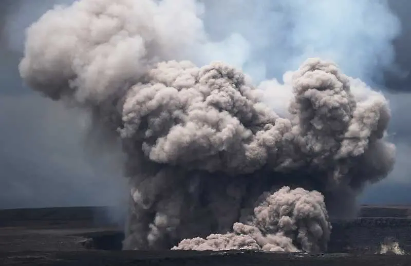 Силна експлозия във вулкана Килауеа
