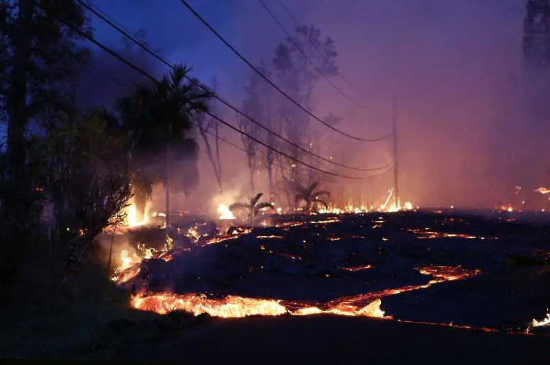 Евакуират района около вулкана Килауеа на Хаваите