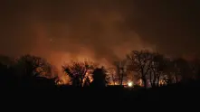 Огнената стихия в горите на Швеция продължава