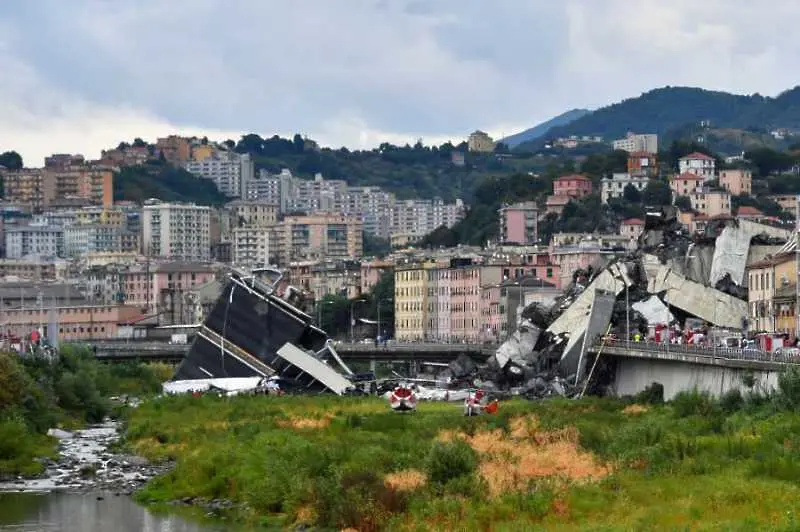 Сумата за компенсации от трагедията със срутилия се в Генуа мост е недостатъчна
