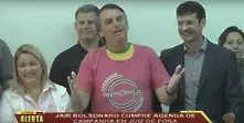 Намушкаха с нож бразилския кандидат за президент Жаир Болсонаро 