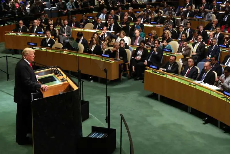 Речта на Тръмп пред ООН предизвикала смях