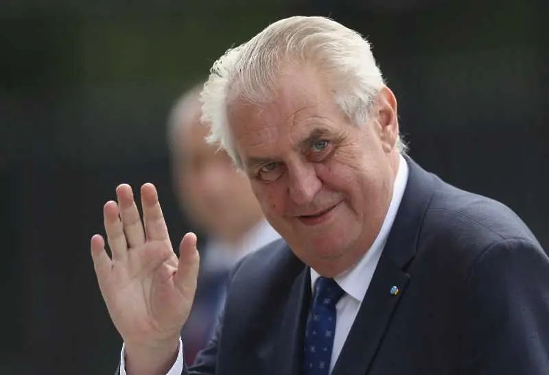 Чешкият президент Земан ще обяви избора си за външен министър през идната седмица