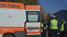 Микробус с пътници се преобърна в Кърджали, има ранени