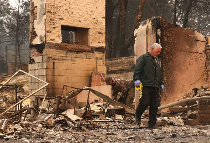 23-ма са вече загиналите при пожара в Северна Калифорния