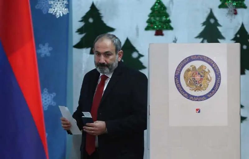 Пашинян отново влиза в парламента на Армения