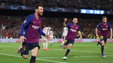 Барселона с единия крак на финала на Шампионска лига