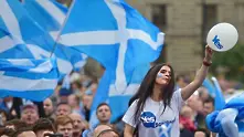 Подкрепата за независимостта  на Шотландия достигна четиригодишен връх заради Брекзита 