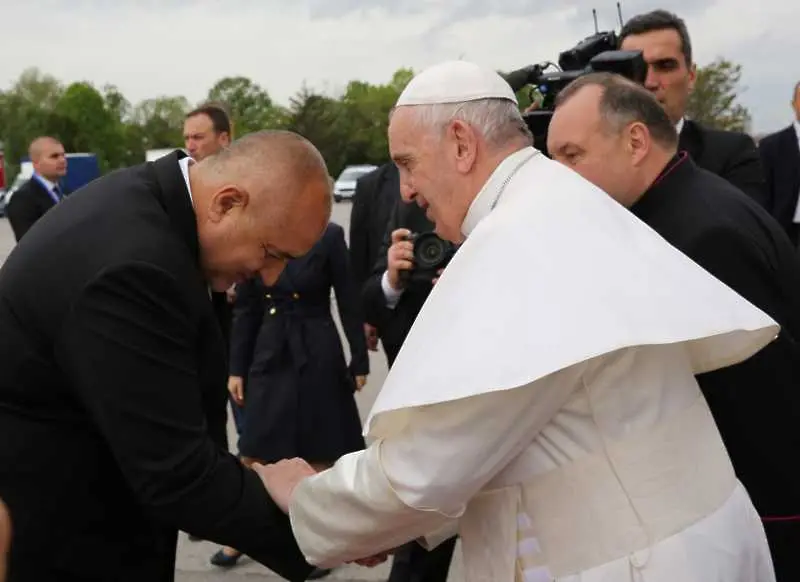 Какво си казаха Борисов и папата?