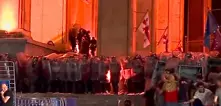 Над 50 души пострадаха при протести в Грузия заради руска делегация