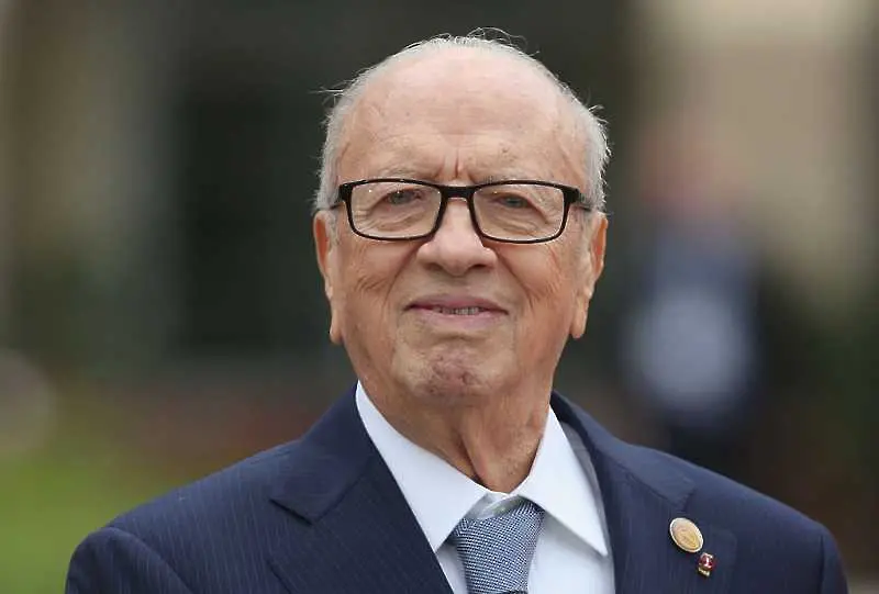 На 92 години почина президентът на Тунис Бежи Каид Есебси