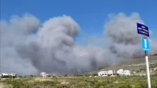Голям пожар наложи евакуация на хотели и къмпинги на гръцкия остров Елафонисос