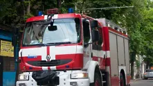 Голям пожар гори край Летище София