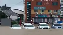 Тайфун взе девет жертви в Южна Корея, петима души са в неизвестност