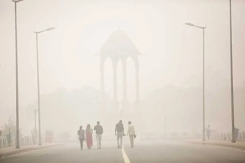 Замърсяването на въздуха в Делхи е достигнало нетърпими равнища