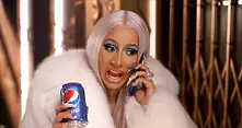 „Карди Би“ в списъка на непослушните, в коледната кампания на Pepsi