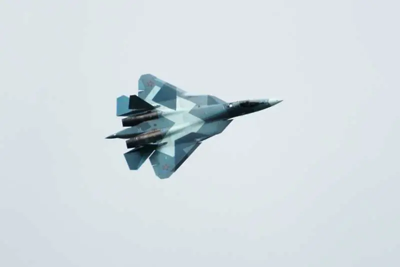 Изтребител Су-57 падна в тайгата в Хабаровска област в Русия,
