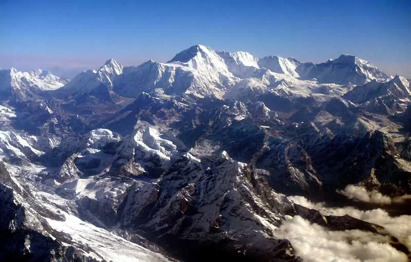 Индия видя Хималаите за първи път от десетилетия