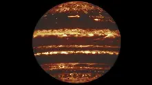 Вижте великолепието, което се крие под облаците на Юпитер