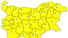 Времето: Жълт код за опасни гръмотевици в цялата страна