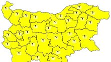 Времето: Жълт код за гръмотевични бури е обявен в цялата страна