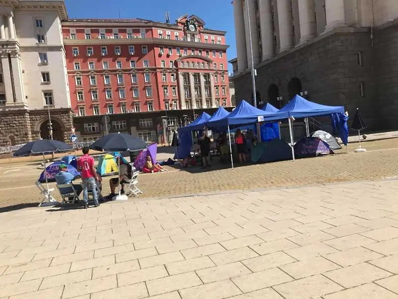 45-и ден на антиправителствени протести в страната