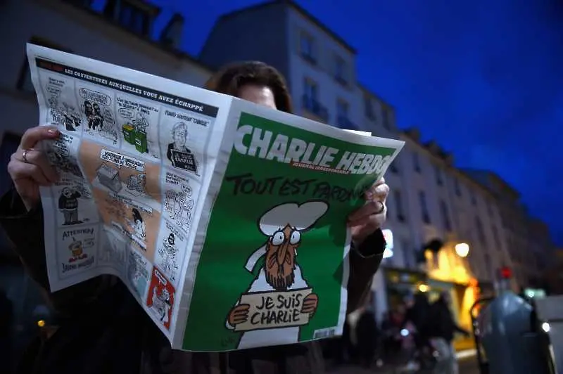 „Шарли Ебдо“ излезе с карикатура на Ердоган на първа страница