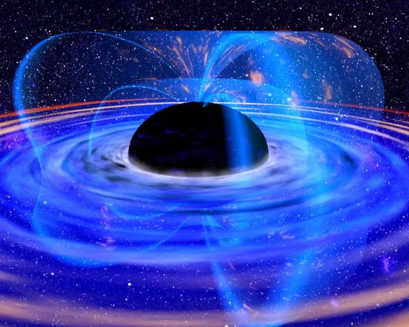 Черна дупка изчезна от галактиката си