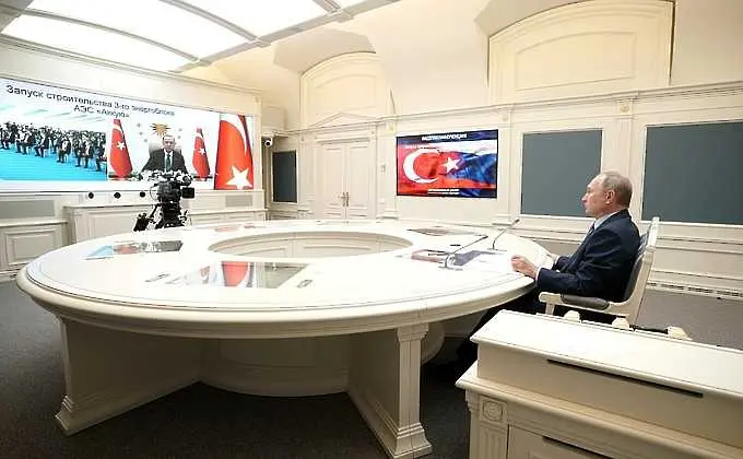 Турция строи ударно първата си АЕЦ, Путин и Ердоган дадоха старт на изграждането на третия енергоблок