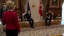 Турция обвини протокола на ЕС за гафа с липсващия стол за Урсула фон дер Лайен
