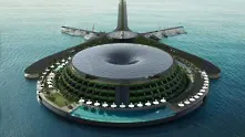 Проектираха плаващ хотел, който се върти и произвежда ток