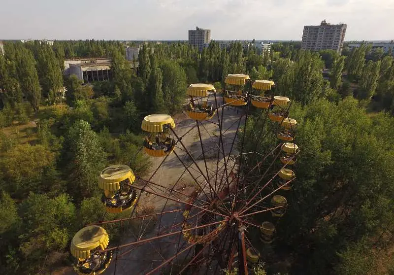 Нова туристическа атракция: „Чернобил“ от птичи поглед