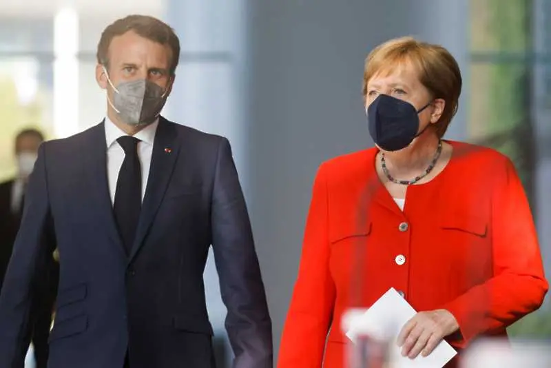 Меркел и Макрон призоваха за бдителност по отношение на новия вариант на вируса