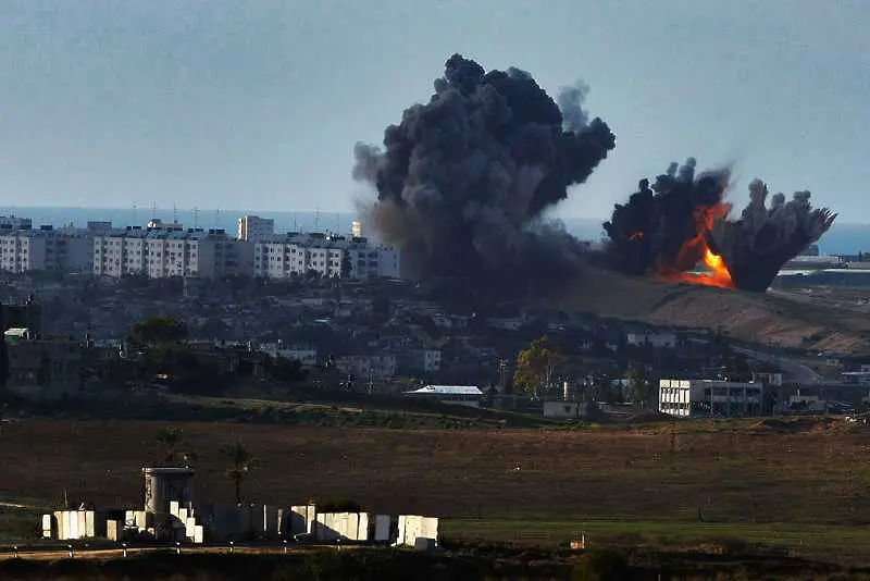 Израел нанесе въздушни удари в ивицата Газа