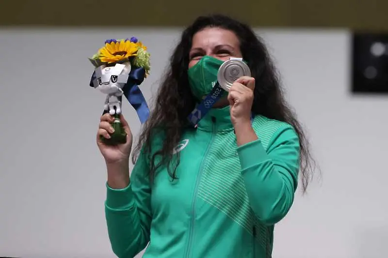 Антоанета Костадинова спечели сребърен медал на Олимпиадата в Токио