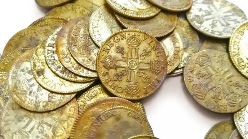 Строители откриха над 200 златни монети във френско имение