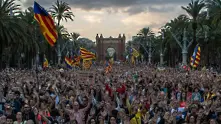 Жителите на Барселона се вдигнаха на протест против ареста на каталунския лидер Пучдемон