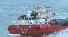 Изтеглиха кораба Vera Su от местността Яйлата
