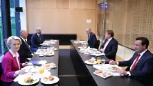 Брюксел, Меркел и Макрон събраха Радев и Зоран Заев на масата за преговори